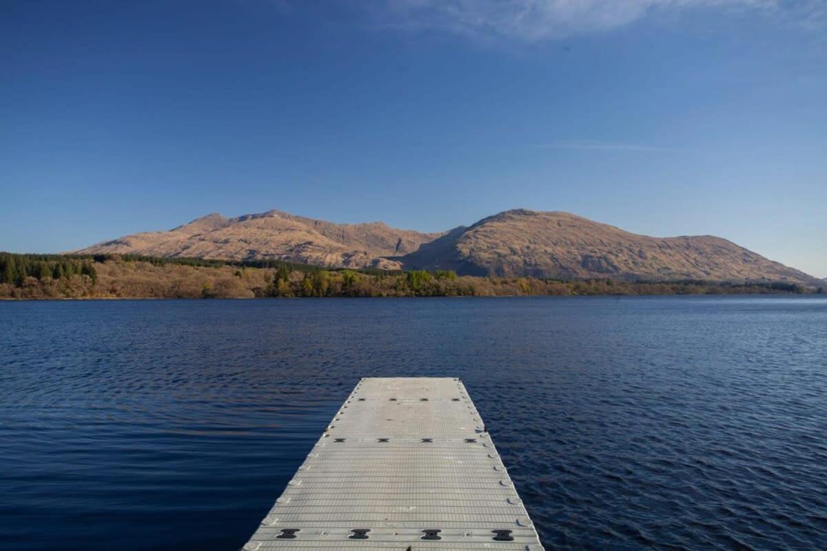 New Build Lodge With Stunning Views Of Loch Awe Hayfield  Exterior photo
