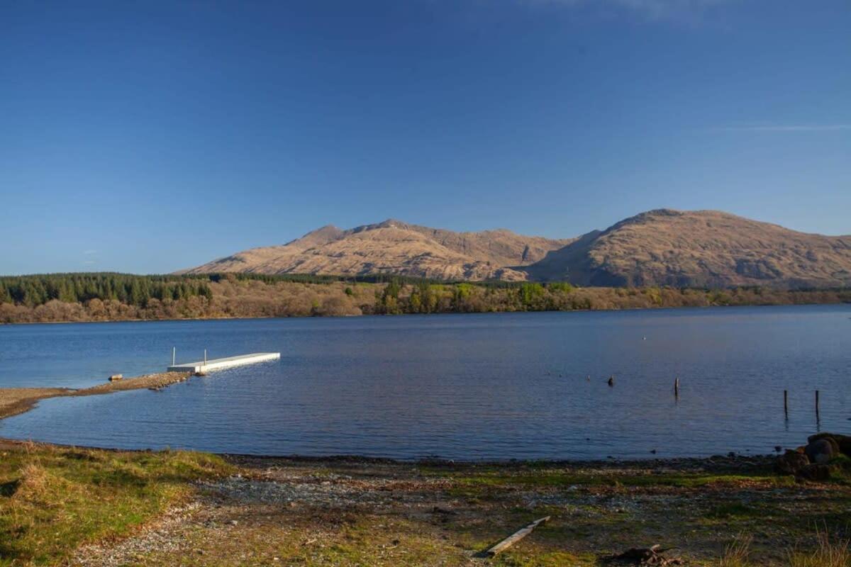 New Build Lodge With Stunning Views Of Loch Awe Hayfield  Exterior photo