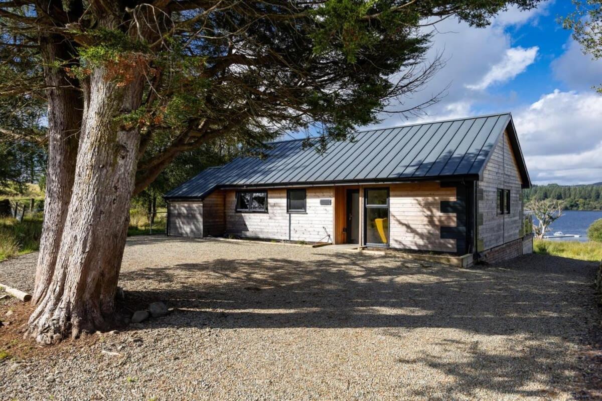 New Build Lodge With Stunning Views Of Loch Awe Hayfield  Exterior photo