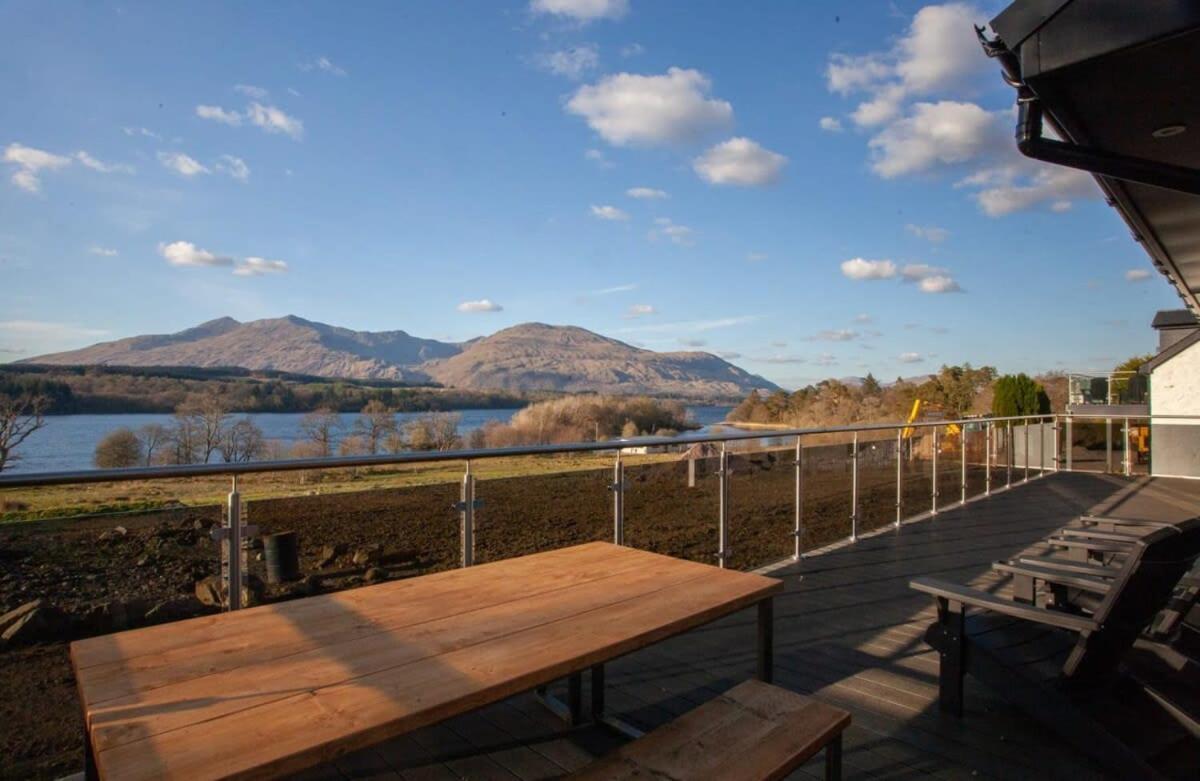 New Build Lodge With Stunning Views Of Loch Awe Hayfield  Exterior photo